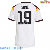 Camisa de time de futebol Alemanha Leroy Sane #19 Replicas 1º Equipamento Feminina Mundo 2026 Manga Curta